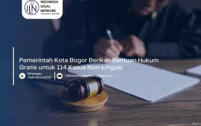 Pemerintah Kota Bogor Berikan Bantuan Hukum Gratis untuk 114 Kasus Non-Litigasi