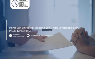 Penipuan Investasi Bodong WN India Ditangkap oleh Polda Metro Jaya