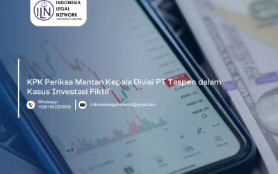 KPK Periksa Mantan Kepala Divisi PT Taspen dalam Kasus Investasi Fiktif