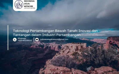 Teknologi Pertambangan Bawah Tanah: Inovasi dan Tantangan dalam Industri Pertambangan